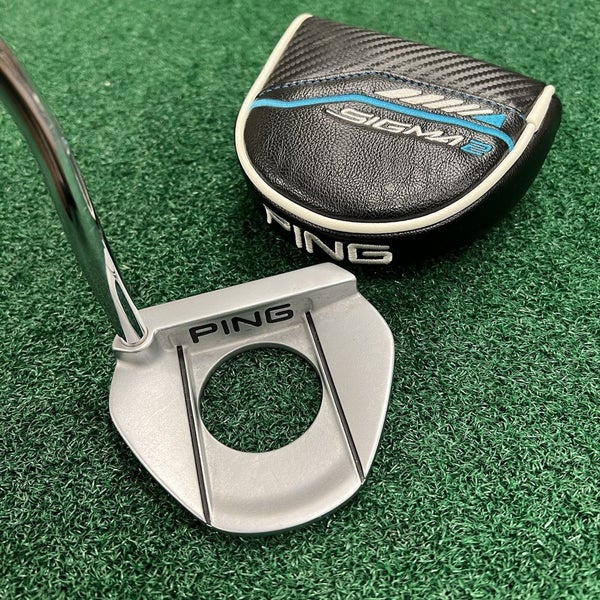 PING Sigma 2 Mallet Putter "Picks up Ball" MRH 35" Steel Shaft w/HC VERY CLEAN!