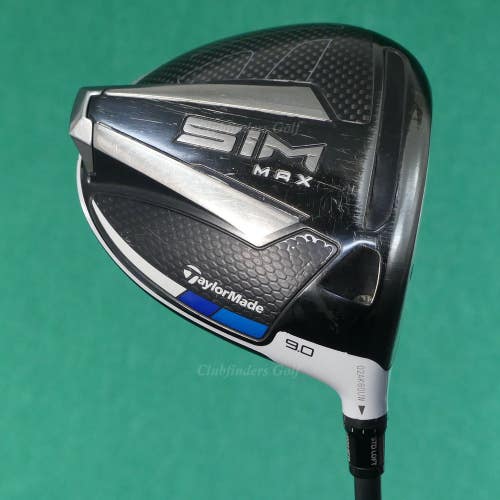 TaylorMade SIM Max 9.0 Driver Project X HZRDUS Smoke 70g 6.0 Graphite Stiff &HC