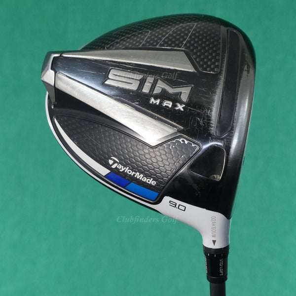 TaylorMade SIM Max 9.0 Driver Project X HZRDUS Smoke 70g 6.0 Graphite Stiff &HC