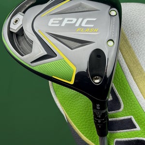 Callaway Epic Flash Driver 9* Project X Even Flow 45g Senior A-Flex w/ Headcover