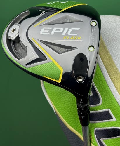 Callaway Epic Flash Driver 9* Project X Even Flow 45g Senior A-Flex w/ Headcover