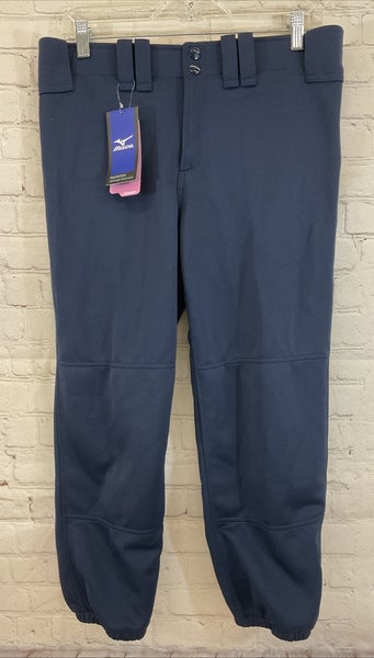 Mizuno 89730 Women's Lightweight Padded Fastpitch Softball Pants Navy Midium