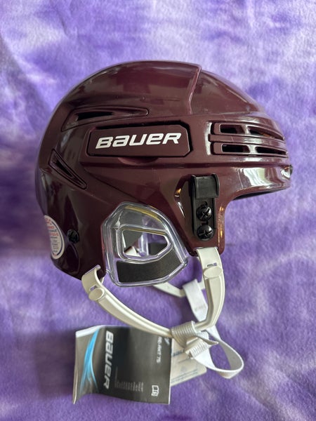 Red Small Bauer Re-Akt 75 Helmet (New)