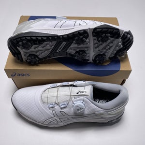 Asics Gel-Course Duo BOA Golf Shoes White Black Men's SZ 10.5 (1111A213-101)