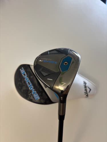 Callaway Paradym AI Smoke Max 21* 7 wood, Stiff Flex Right Hand