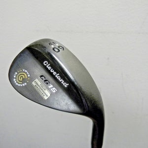 NICE CLEVELAND CG15 BLACK PEARL ZIP GROOVES 60* LOB WEDGE