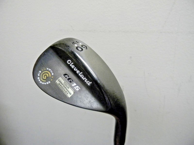 NICE CLEVELAND CG15 BLACK PEARL ZIP GROOVES 60* LOB WEDGE