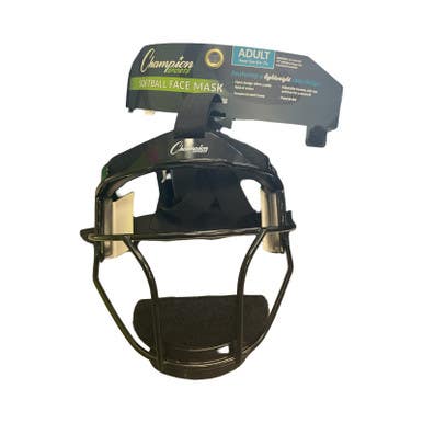 Used Champion Sports FIELDERS MASK BB/SB Fielders Mask Black One Size 11859-S000025004