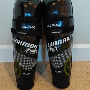 Senior Warrior Alpha Pro 15" Shin Pads (Used)