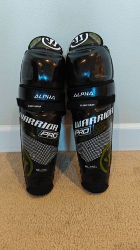 Senior Warrior Alpha Pro 15" Shin Pads (Used)