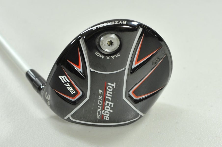 Tour Edge Exotics E722 3-16.5* Fairway Wood Senior Flex Right Graphite # 201991