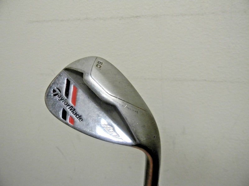 TAYLORMADE ATV GRIND 60* LOB WEDGE FACTORY KBS STEEL SHAFT