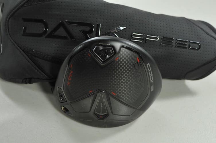 Cobra Darkspeed Max 9* Driver Stiff Flex Right HZRDUS RDX Smoke 6.0 60g # 201998