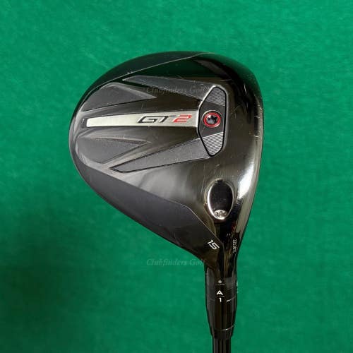 Titleist GT2 15 Fairway Wood HZRDUS Black 6.5 80g Graphite Extra Stiff w/HC