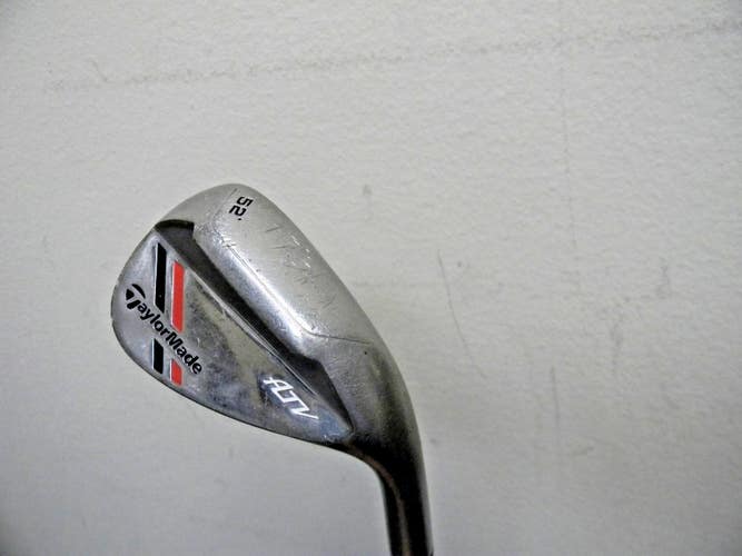 TAYLORMADE ATV GRIND 52* GAP WEDGE FACTORY KBS STEEL SHAFT