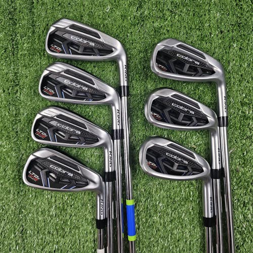 Cobra LTDx One Length Iron Set 5-PW GW KBS 80/90g Regular Flex Steel RH 37"