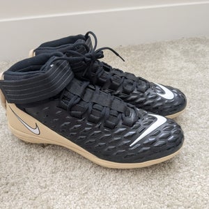 New Purdue Nike Force Savage Pro 2 Cleats (Size 12)