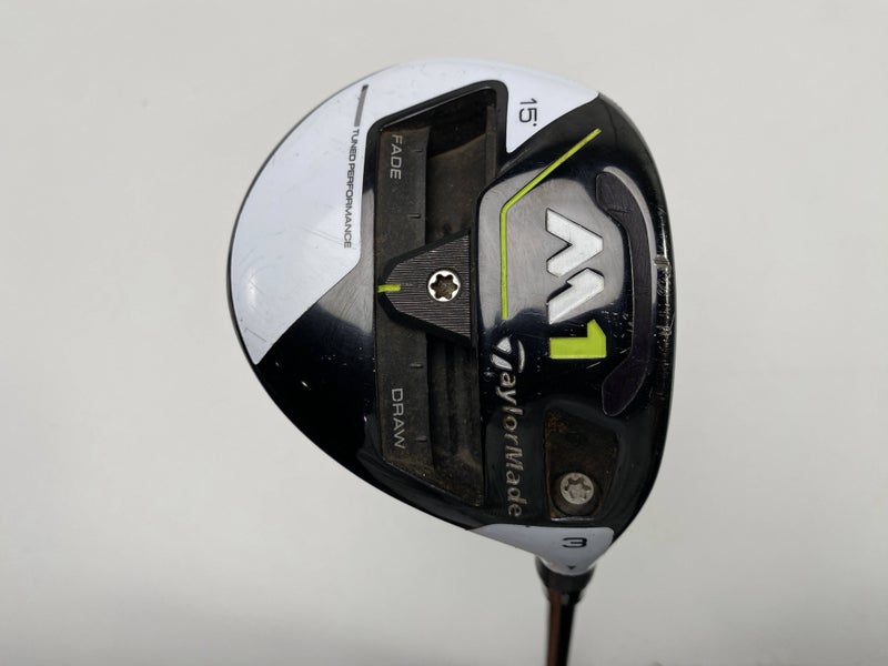 TaylorMade M1 2019 3 Fairway Wood 15* Kuro Kage Silver Ti Ni 60g Senior RH