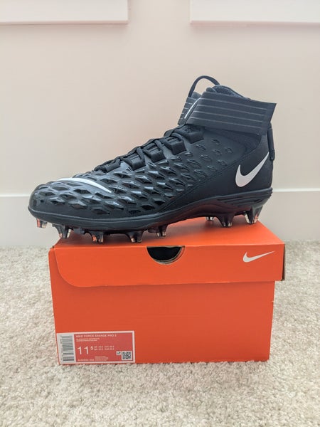 New Nike Force Savage Pro 2 Size 11.5 Black Purdue