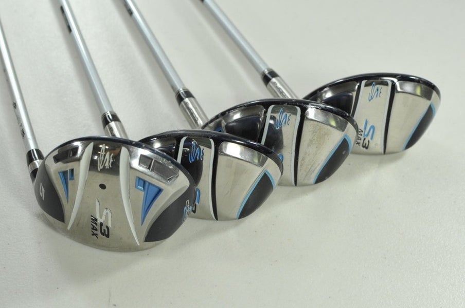 Cobra S3 Max Ladies #5 Fairway Wood and #4, #5, #6 Hybrids Set RH # 201762