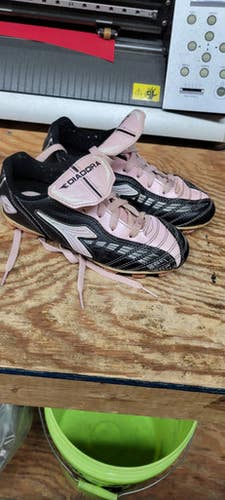 Used Diadora Soccer Cleats Pink Junior 02 11497-S000151806