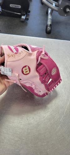 Used Wilson A300 TBALL BB/SB Glove RH Throw Pink 10 1/2" 11497-S000151809