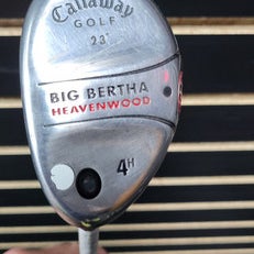 Used Callaway BIG BERTHA HEAVENWOOD Mens Hybrid Club LH 4 Hybrid 11497-C000151798