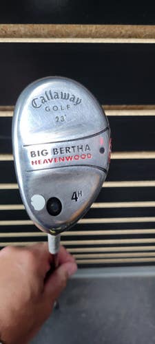 Used Callaway BIG BERTHA HEAVENWOOD Mens Hybrid Club LH 4 Hybrid 11497-C000151798