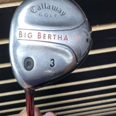 Used Callaway BIG BERTHA 2008 Mens Fairway Wood LH 3 Wood 11497-C000151796