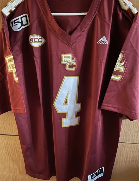 Boston College Eagles Zay Flowers College football Jersey Mens Large