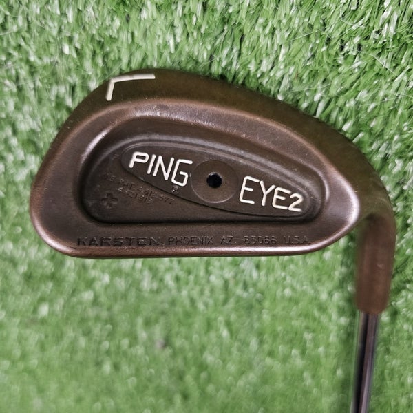 Ping Eye 2 + Plus BeCu Beryllium Copper Lob Wedge LW Black Dot MicroTaper RH 35