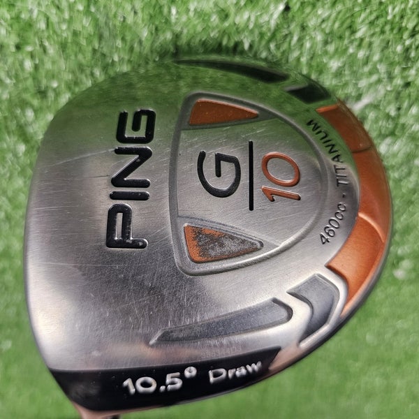 Left Handed Ping G10 Draw Driver 10.5 TFC 129 Regular Flex Graphite LH 45.5"