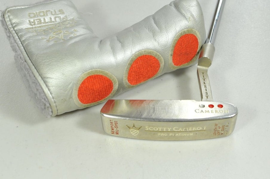 Titleist 1999 Scotty Cameron Pro Platinum Newport Mil-Spec 33" Putter RH #201921