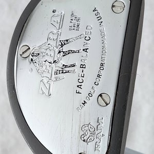 RAM Golf Zebra Face Balanced Putter RH; Steel Shaft