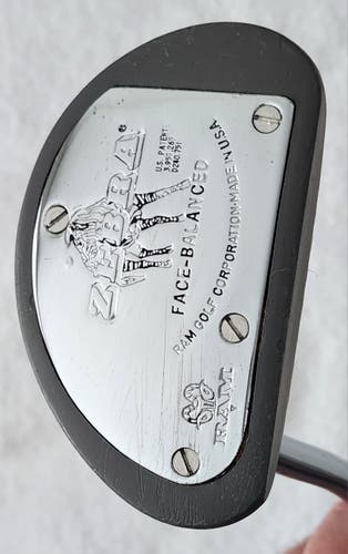 RAM Golf Zebra Face Balanced Putter RH; Steel Shaft