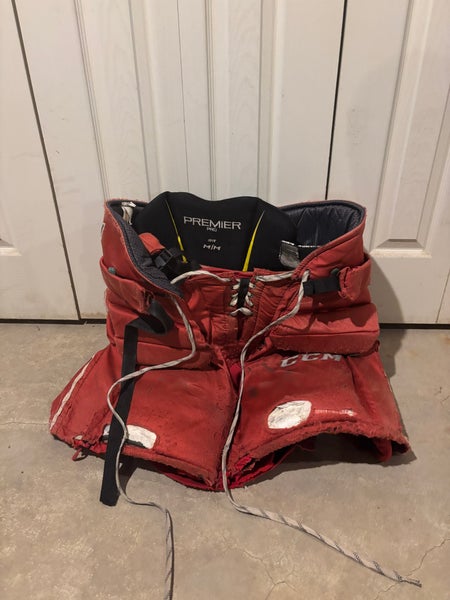 Senior Medium CCM Premier Pro Hockey Goalie Pants (Used)