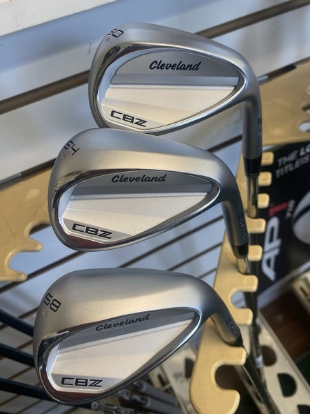 NEW 2025 Cleveland Golf CBZ Tour Satin Wedge Set 50 54 58 KBS Hi Rev 115