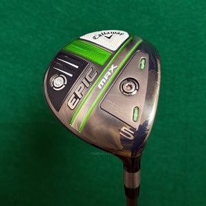 Callaway EPIC MAX Fairway 5 Wood HZRDUS Smoke iM10 6.0 70g Graphite Stiff
