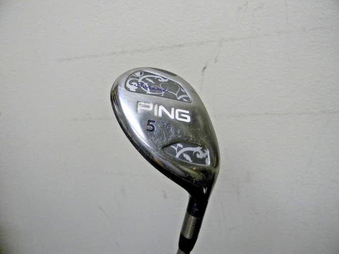NICE PING LADIES SERENE 5 HYBRID 26* FACTORY LADIES GRAPHITE SHAFT