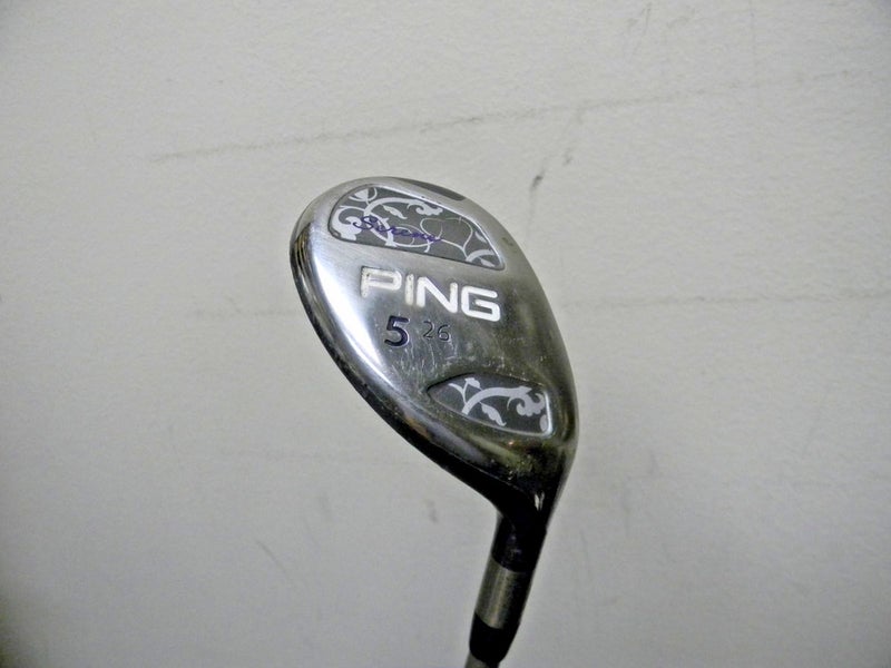 NICE PING LADIES SERENE 5 HYBRID 26* FACTORY LADIES GRAPHITE SHAFT