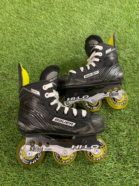 Youth Bauer RS Inline Skates Regular Width Size 12 (Used)