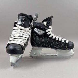 CCM Powerline Size 4 Vintage Intermediate Hockey Skates