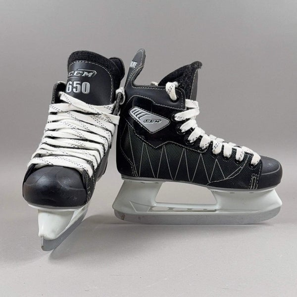 CCM Powerline Size 4 Vintage Intermediate Hockey Skates