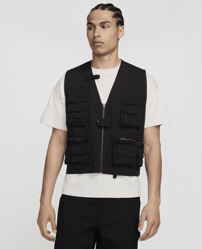 Nike Mens Life Utility Vest FN3214-010 Black Sz S