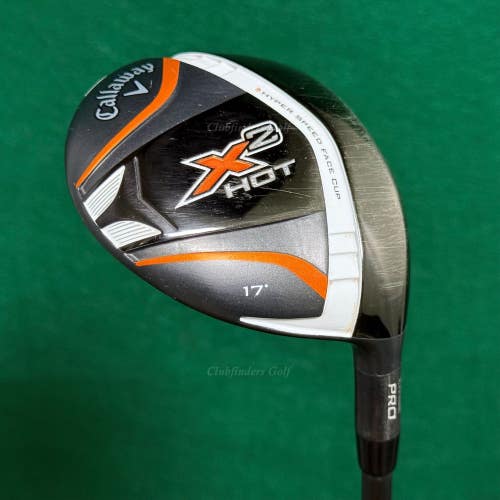 TOUR ISSUE Callaway X2 Hot 17 Fairway Wood Aldila Tour 60-S Graphite Stiff w/HC