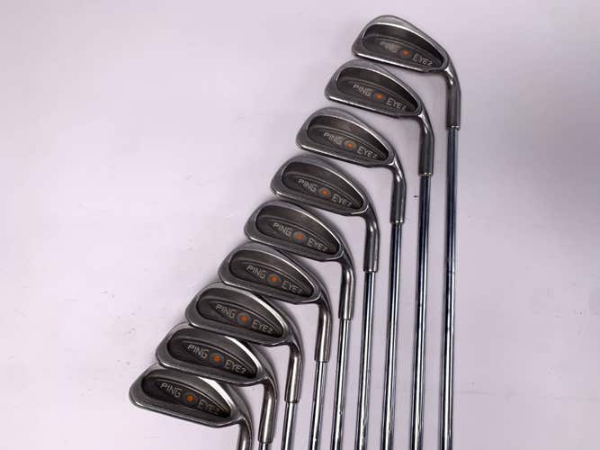 Ping Eye 2 Iron Set 3-PW+SW Orange Dot Regular Steel Mens RH