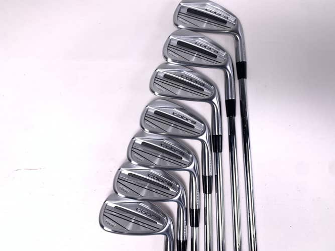 Cobra 2023 KING Tour Iron Set 4-PW KBS $-Taper 120 120g Stiff Steel Mens RH NEW