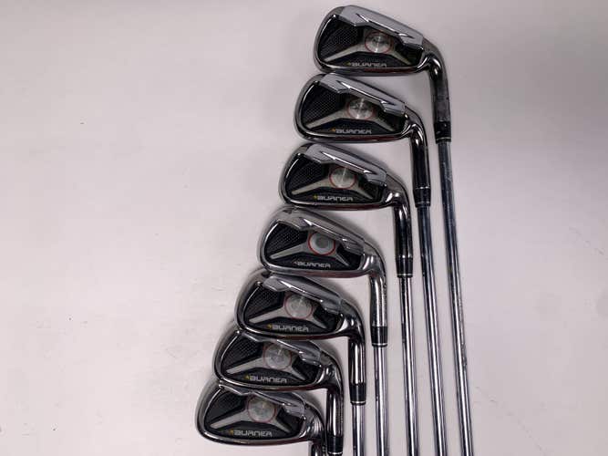TaylorMade Burner 2009 Iron Set 4-PW Burner Superfast 85g Uniflex RH Midsize