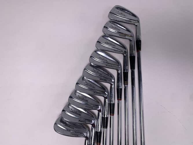 Titleist Tour Model Forged Iron Set 2-PW True Temper Stiff Steel Mens RH