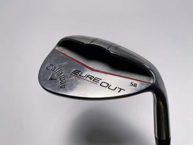 Callaway Sure Out Lob Wedge LW 58* KBS 90g Wedge Steel Mens RH
